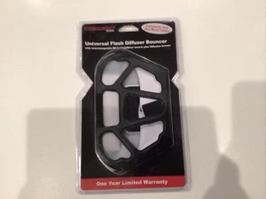 Universal Flash Diffuser Bouncer Silver White Gold Diffusion Screen - Picture 1 of 2