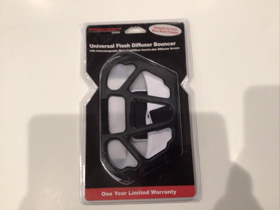 Universal Flash Diffuser Bouncer Silver White Gold Diffusion Screen - Image 1 of 2