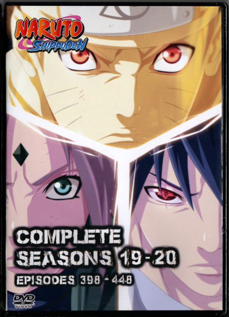 Naruto Shippuden Episodes 449 - 500 English Dubbed / Japanese Seasons 21-22  DVD