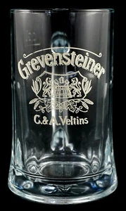 Grevensteiner Pils Bier Beer Krug Humpen Bierglas Veltins 0,3l Bierkrug Sahm NEU - Bild 1 von 3