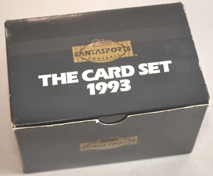 Juego base completo de 200 cartas Topps FantaSports 1993 en caja original, 3x5 de gran tamaño - Imagen 1 de 5