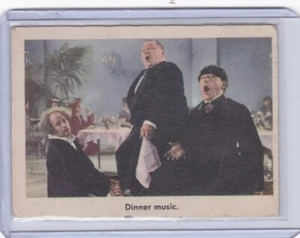 1959 Fleer The Three Stooges Trading Card #65 Dinner Music - Ex - Picture 1 of 2