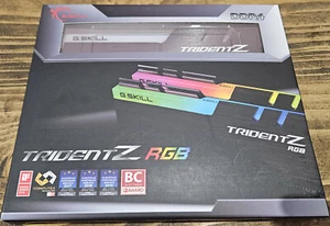 G.SKILL TridentZ RGB, DDR4-3200, CL16 - 16GB DUAL KIT (2x8GB) Brand New & Sealed - Picture 1 of 6