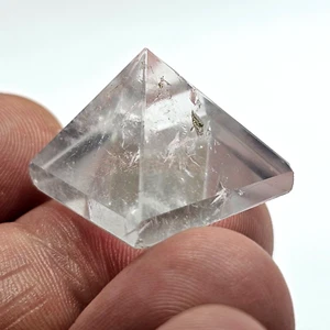 Brasilianischer Quarz Pyramide Edelstein Echt Kristall Alle Heiler Astral Traumstein - Bild 1 von 19
