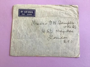 India to England Air Mail 1939 Stamp Cover R45892 - Picture 1 of 3