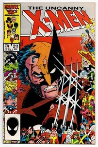 Uncanny X-Men Vol 1 No 211 Nov 1986 (VFN) (8.0) Marvel, Copper Age - Bild 1 von 2