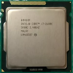 Intel Core i7-2600K SR00C quad-core LGA 1155/Socket H2 3.4GHz CPU processor - Picture 1 of 1