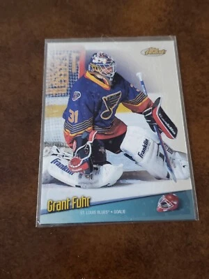 1998-99 Topps Finest #27 Grant Fuhr ST. LOUIS BLUES - Image 1 of 2
