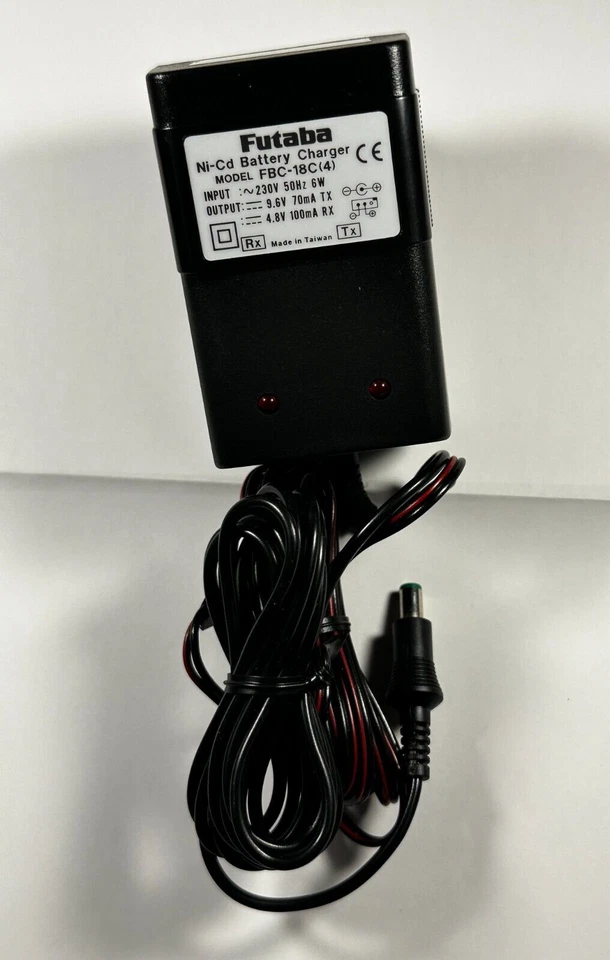 Cargador de batería Futaba FBC-18C (4) RC NiCad Nimh 9C cargador de repuesto Foto 1 de 1