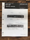 Kenwood KT-87 Tuner  Service Manual *Original*