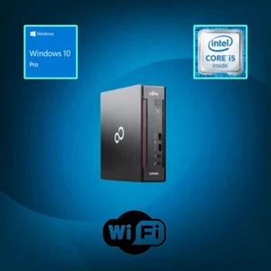 PC DESKTOP MINI PC FUJITSU Q556 INTEL I5-6500T 8GB SSD240 WIN 10 PRO WIFI - Afbeelding 1 van 3