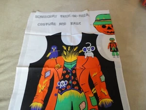 Vintage Vogelscheuche Trick or Treat Kostüm & Maske zum Nähen - Bild 1 von 2