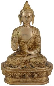 Arihant Craft ethnische Dekor Lord Buddha Idol Statue Skulptur 17,5-5sz