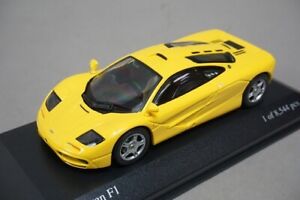 1:43 MINICHAMPS 530133436 McLaren F1 Yellow model car