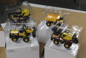 Tonka Maisto Hasbro Mighty Minis Set: Dump Truck, Backhoe, Crane and Bulldozer - Picture 1 of 2