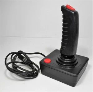 VTG 80's JOYSTICK FOR CONSOLES 2 BUTTONS BROKEN MECHANISM NEEDS REPAIR - Picture 1 of 10