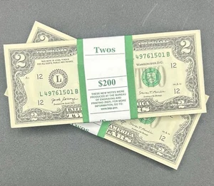 2017 A Stempelglanz 2 $ Federal Reserve Scheine L San Francisco - Bild 1 von 1