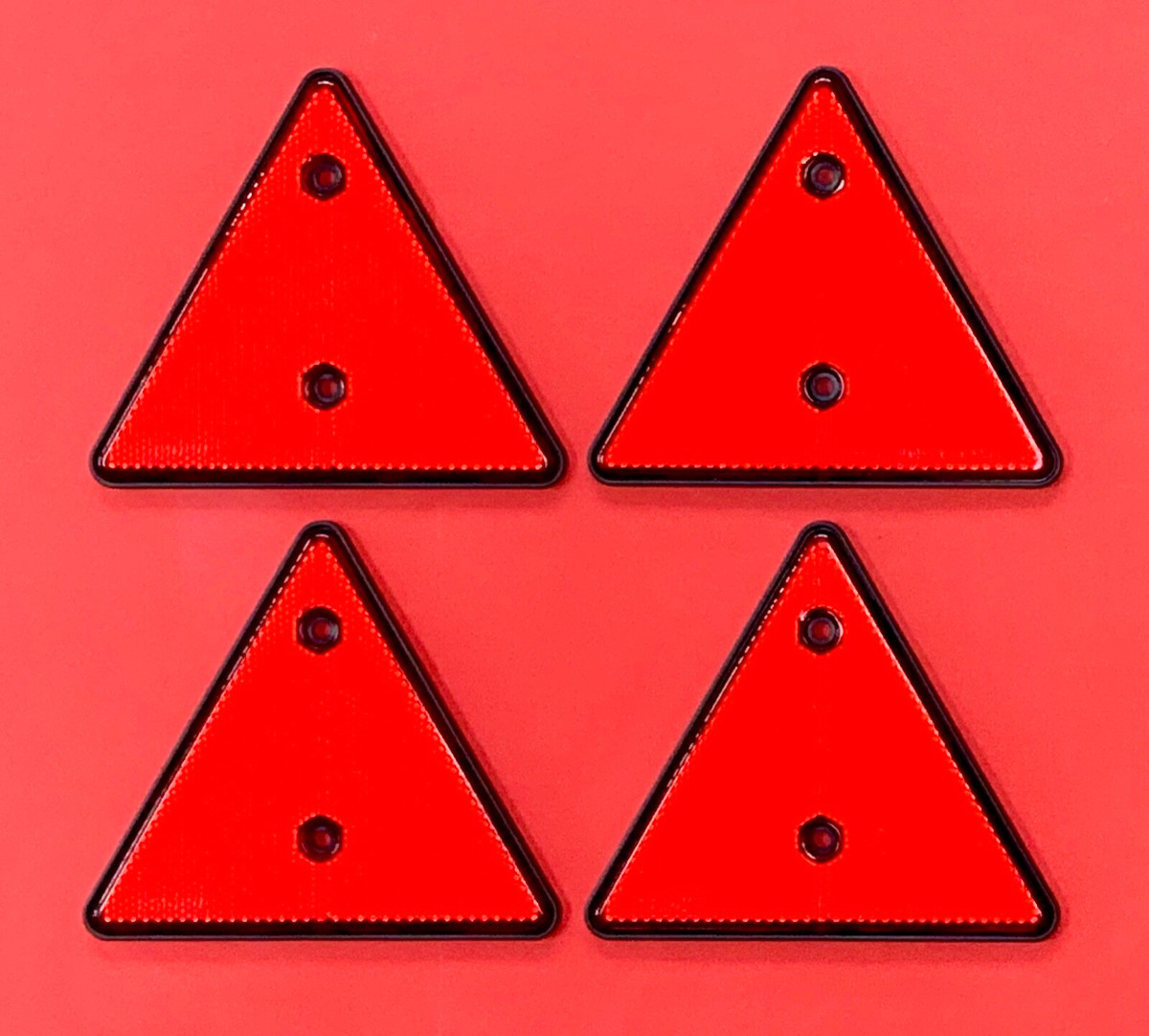 Plastic Reflectors Triangle Reflectors For Driveways, Fence Posts ...