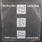 BAD BOYS BLUE Lady in Black / Instrumental -- 7" SINGLE VINYL VG- COCONUT 112510