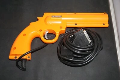 Pistola de luz naranja retro GameGun American Laser Games (PC Windows DOS) Foto 1 de 2