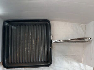 All Clad Ribbed Non-Stick 11"x9" Grill Skillet Griddle Pan
