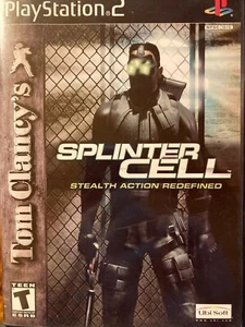 PS2 Tom Clancy's Splinter Cell Stealth Acción Redefinido 2003 Juego del Año - Imagen 1 de 2