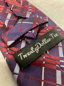 Twenty Dollar Tie, Hand Made, 100% Silk, Multi - Photo 1/3
