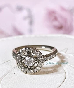 AUTHENTIC Pandora Vintage Allure Clear Cz Ring 50 Size 5 - Picture 1 of 1