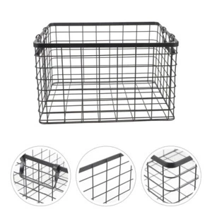 Wrought Iron Firewood Basket for Collecting Fireplace Log Holder - Picture 1 of 12