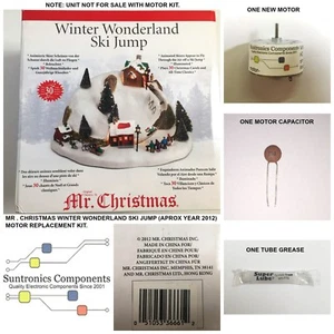 Mr Christmas Winter Wonderland Holiday Ski Jump ( year 2012) - PART - MOTOR KIT - Picture 1 of 5