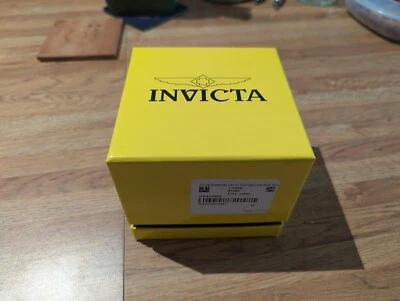 Reloj INVICTA Amarillo Hombre Damas Caja Vacía Estuche Foto 1 de 4