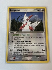 Pokémon Zangoose 25/108 EX Power Keepers Vintage Rare - Picture 1 of 2