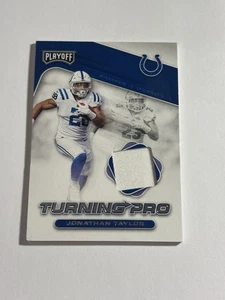 Panini Playoff 2020 - Turning Pro Memorabilia Jonathan Taylor #TP-16 (MEM, RC) - Imagen 1 de 7