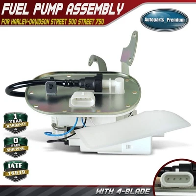 Fuel Pump Module Assembly for Harley-Davidson Street 500 Street 750 Street Rod - Image 1 of 4