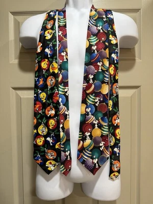 2 Corbatas de Navidad para Hombre LOONEY TUNES MANIA & PEANUTS SNOOPY Divertidas y Festivas Foto 1 de 4