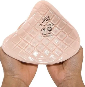 Breast Form ABC Diamond Asymmetric Size 13 Left Blush Pink - Picture 1 of 2