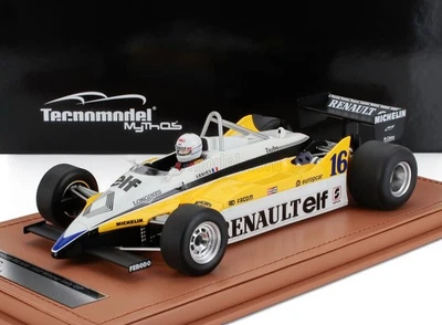 MODELLINO AUTO STATICO TECNOMODEL RENAULT F1 RE30B ARNOUX MONZA GP 1982 1/18 - Immagine 1 di 4