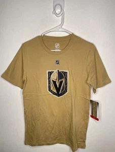 Las Vegas Golden Knights Shirt Boys Size Large 14-16 Shirt Sleeve Ice Hockey NHL - Picture 1 of 4