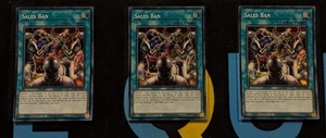 MP23-EN035 Sales Ban x3 Super Raro 1ª Edición YuGiOh Juego - Imagen 1 de 2