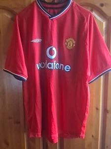 MAN UTD 2001 / 02 Medium Signed By Juan Sebastian Veron - Picture 1 of 11