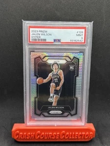 2023 Prizm #128 Jalen Wilson Rookie Hyper PSA 9 - Bild 1 von 2