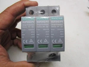 Protector contra sobretensiones fotovoltaico Suntree Sup2H2 DC1200V 3 polos ENVÍO GRATUITO - Imagen 1 de 6