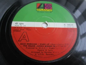 The Major Harris Boogie Blues Band – Each Morning I Wake Up K 10529 7inch Vinyl - Bild 1 von 4