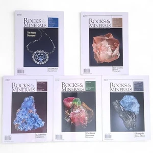 (Lot of 5) Rocks And Minerals Magazine Volume 89 2014 Issues 1, 3-6 - Picture 1 of 12