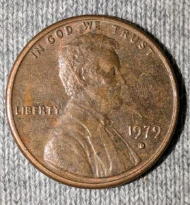 1979-D 1c Memorial Cent Strong Rpm D/D Tilted Repunched Mint Mark Error - Picture 1 of 13
