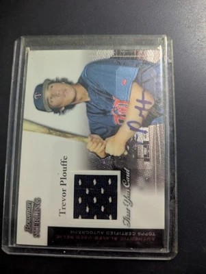 2004 Bowman Sterling Autographed Trevor Plouffe Jersey Card #Bs-TP - Image 1 of 2