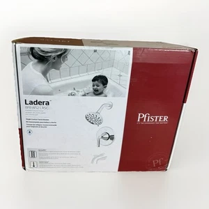Grifo de bañera/ducha Pfister Ladera de una sola manija con 3 rociadores 1,8 GPM cromo pulido - Imagen 1 de 8