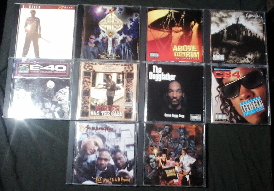 Lot of 10 Assorted HIP HOP CDs - Snoop Doggy Dogg  Cypress Hill  Salt-N-Pepa  + - Image 1 of 1