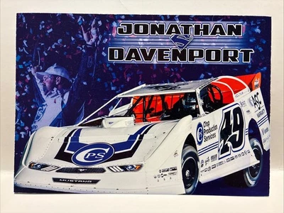 Джонатан Дэвенпорт грязь поздно модель гонки открытка - Изображение 1 из 2