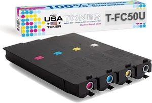 Tóner para Toshiba T-FC50U (TFC50U), e-Studio 3055C, 2555C, 3555C, 4555C CMYK - Imagen 1 de 6